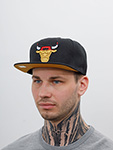 Бейсболка MITCHELL NESS арт. 6HSSMM19489-CBUBLCK Chicago Bulls NBA (черный)